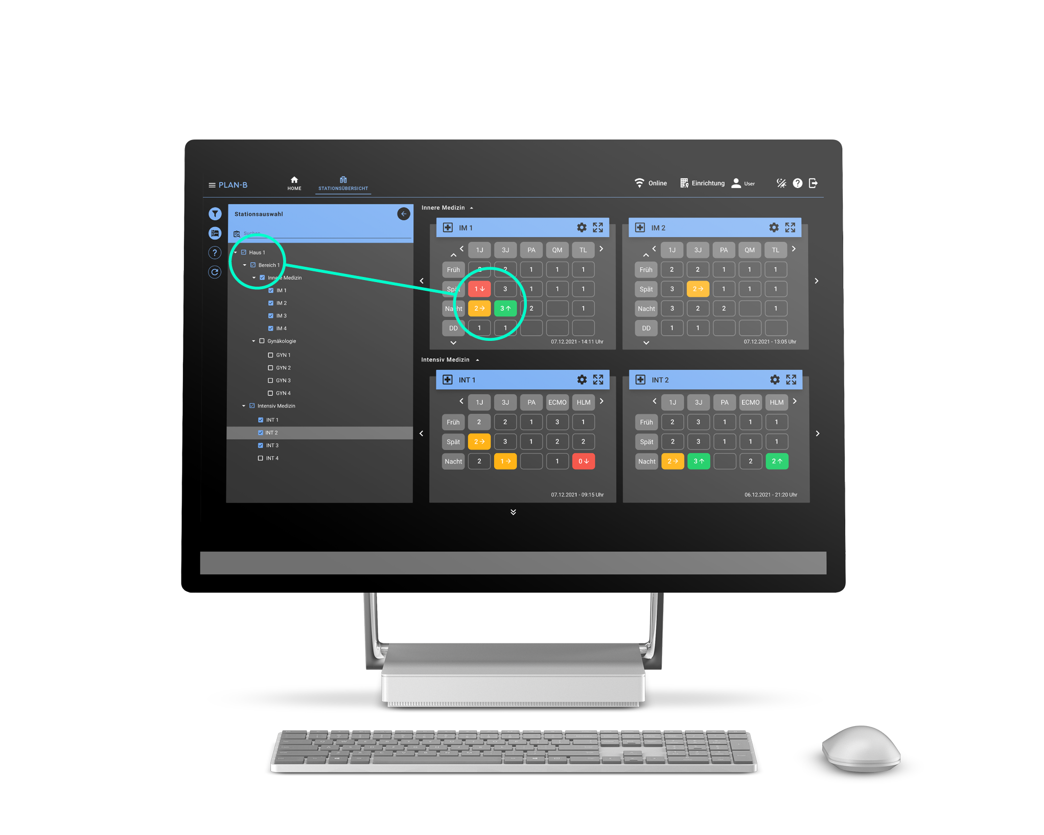 Plan B, das Ausfallmanagement von TIMEOFFICE, unterstützt Krankenhäuser sichtbar und sorgt für mehr Effizienz. Pradtke GmbH - Software für strategische Personaleinsatzplanung.