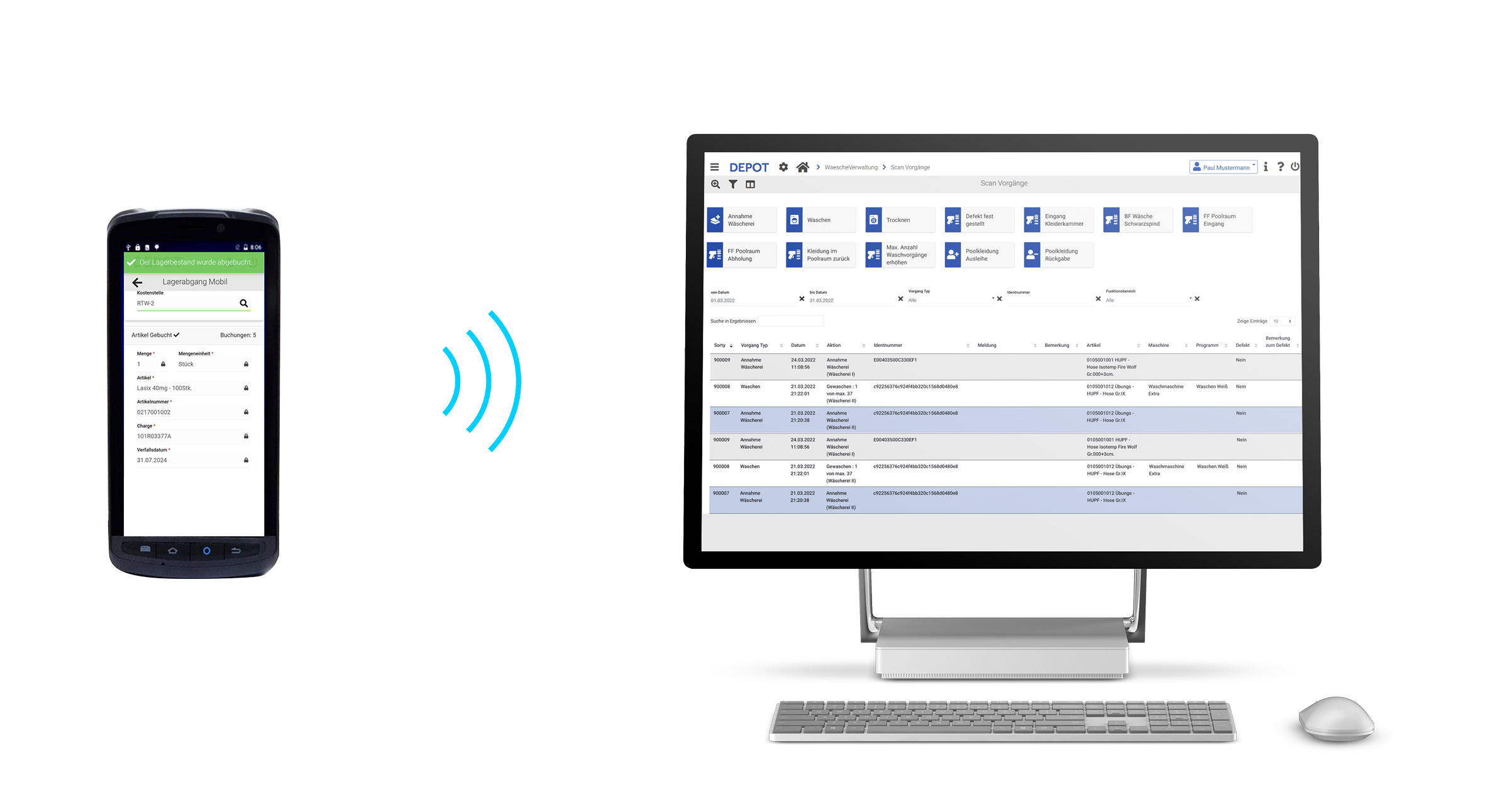 Pradtke Depot ist die Software-Lösung für das Ressourcen-Management von Feuerwehr, Rettungsdienst, Katastrophenschutz und Hilfsorganisationen